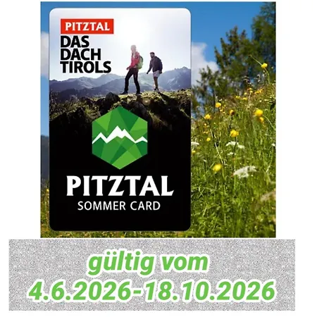 Apartman Haus Alpenrose Pitztal-sommercard-partner *